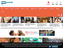 Tablet Screenshot of buzz-live.fr